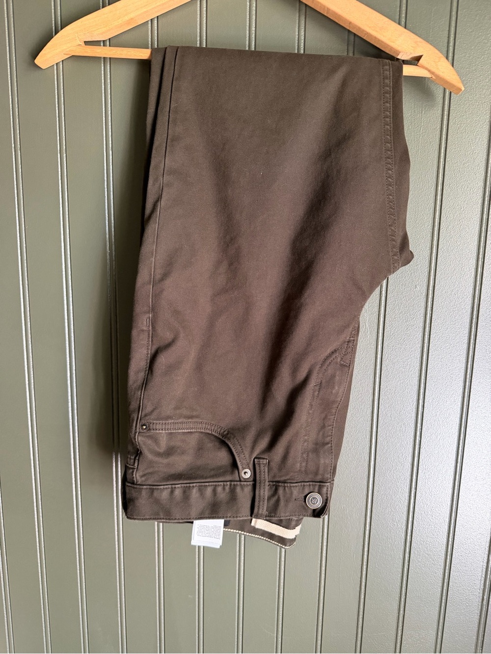 Men's Brown Banana Republic slim fit pants